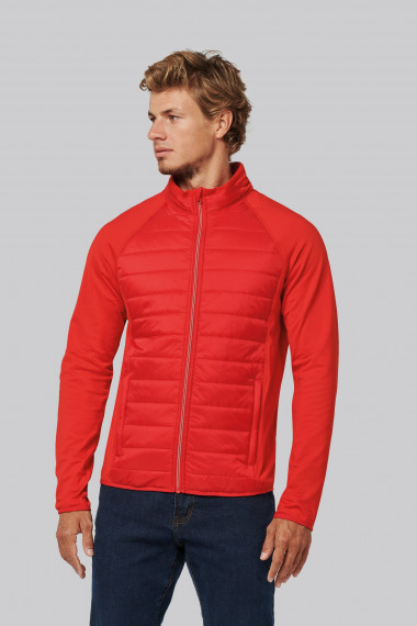 Veste sport bi-matière unisexe