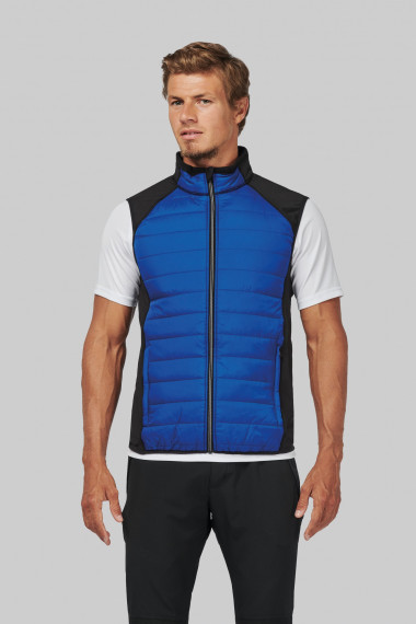 Veste sport bi-matière sans...