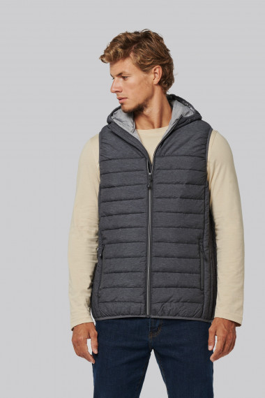 Bodywarmer à capuche