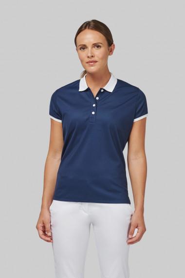 Polo piqué performance femme