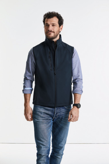 BODYWARMER SOFTSHELL HOMME