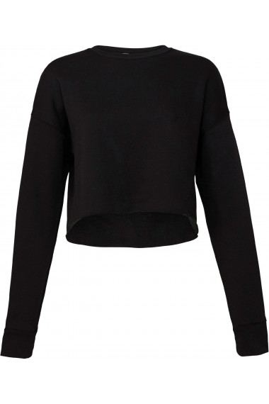 Sweat-shirt crop femme