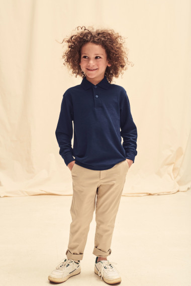 Polo enfant 65/35 manches...