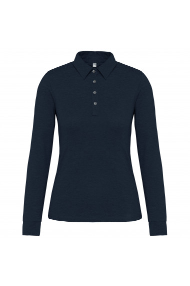 Polo jersey manches longues...