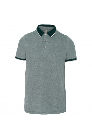 Polo bicolore homme