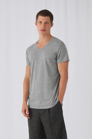 T-shirt Triblend col V Homme