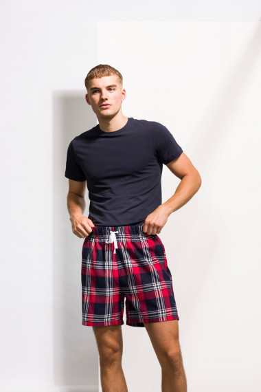 Short à motif tartan