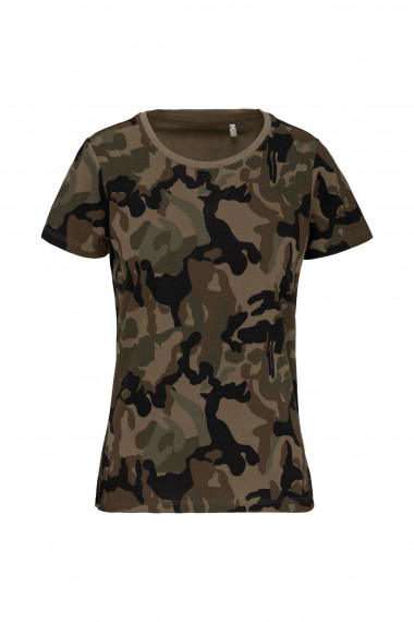 T-shirt camo manches...