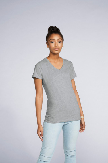 T-shirt Femme Col V Premium