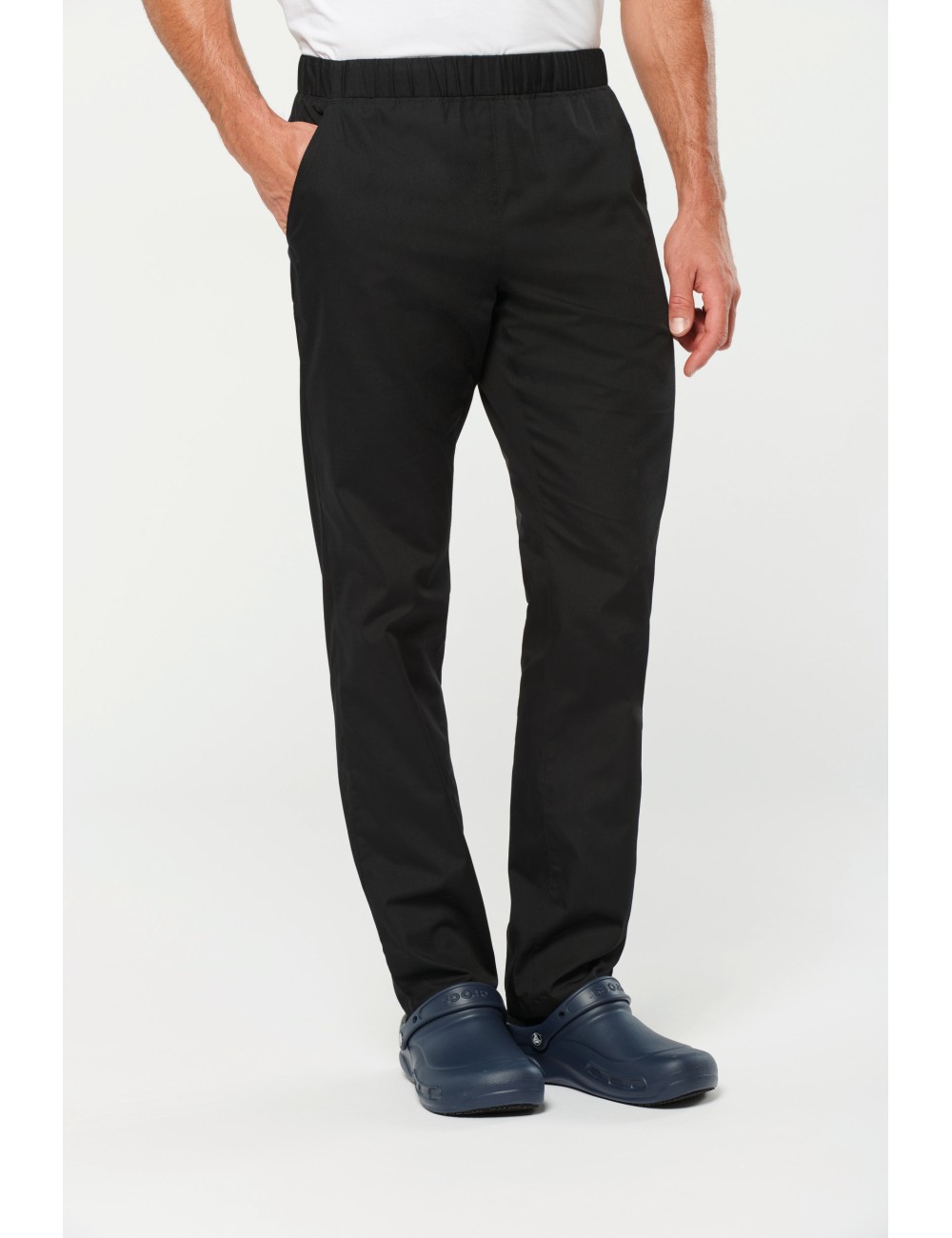 Pantalon polycoton homme