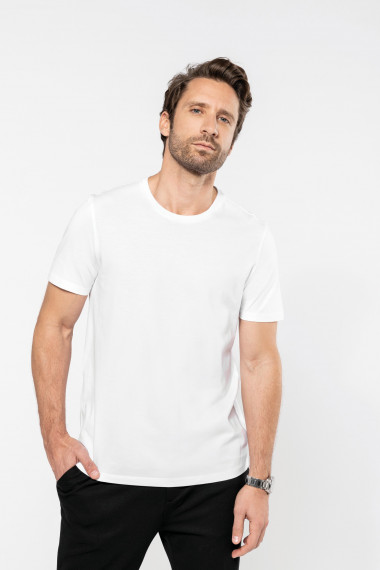 T-shirt Supima® col rond manches courtes homme