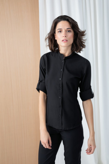 Chemise Femme col Mao