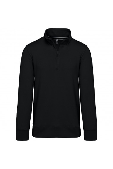 Sweat-shirt col zippé homme