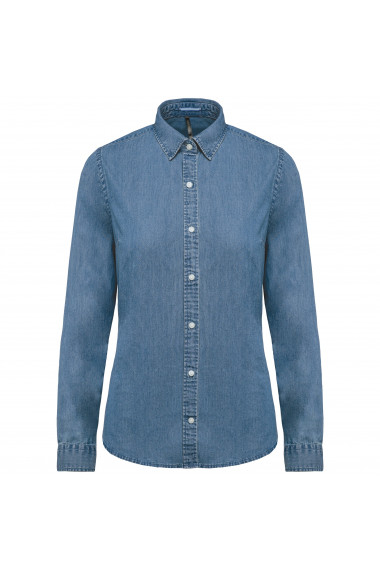 Chemise denim femme