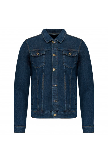 Blouson denim non doublé homme