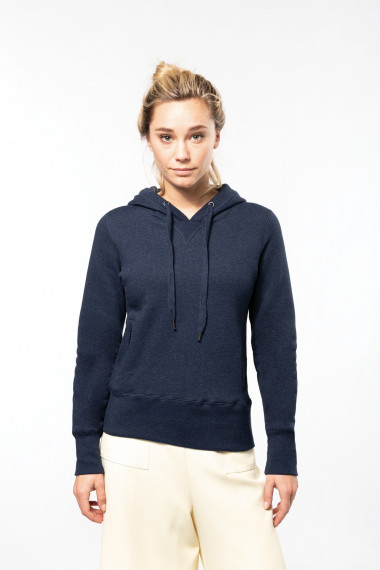 Sweat-shirt Bio capuche femme