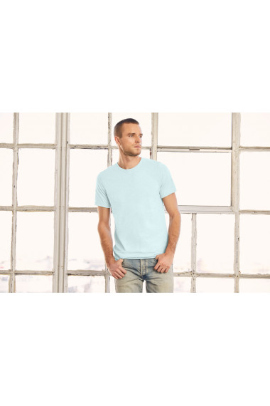 T-SHIRT HOMME COL ROND HEATHER