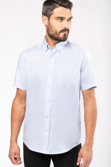 Chemise oxford manches courtes