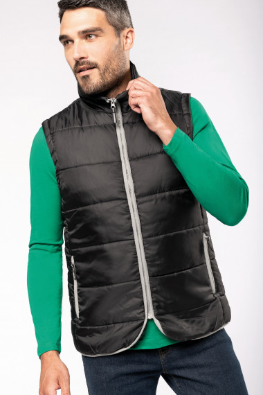 Bodywarmer matelassé unisexe