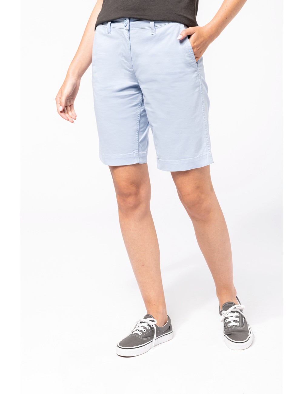 Bermuda chino femme