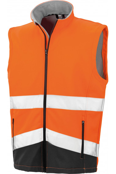 GILET SOFTSHELL HIGH VIZ