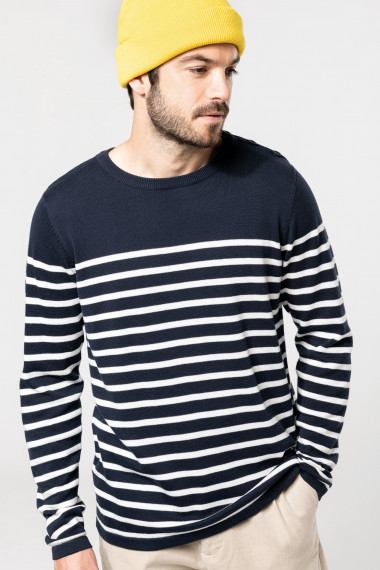 Pull marin homme