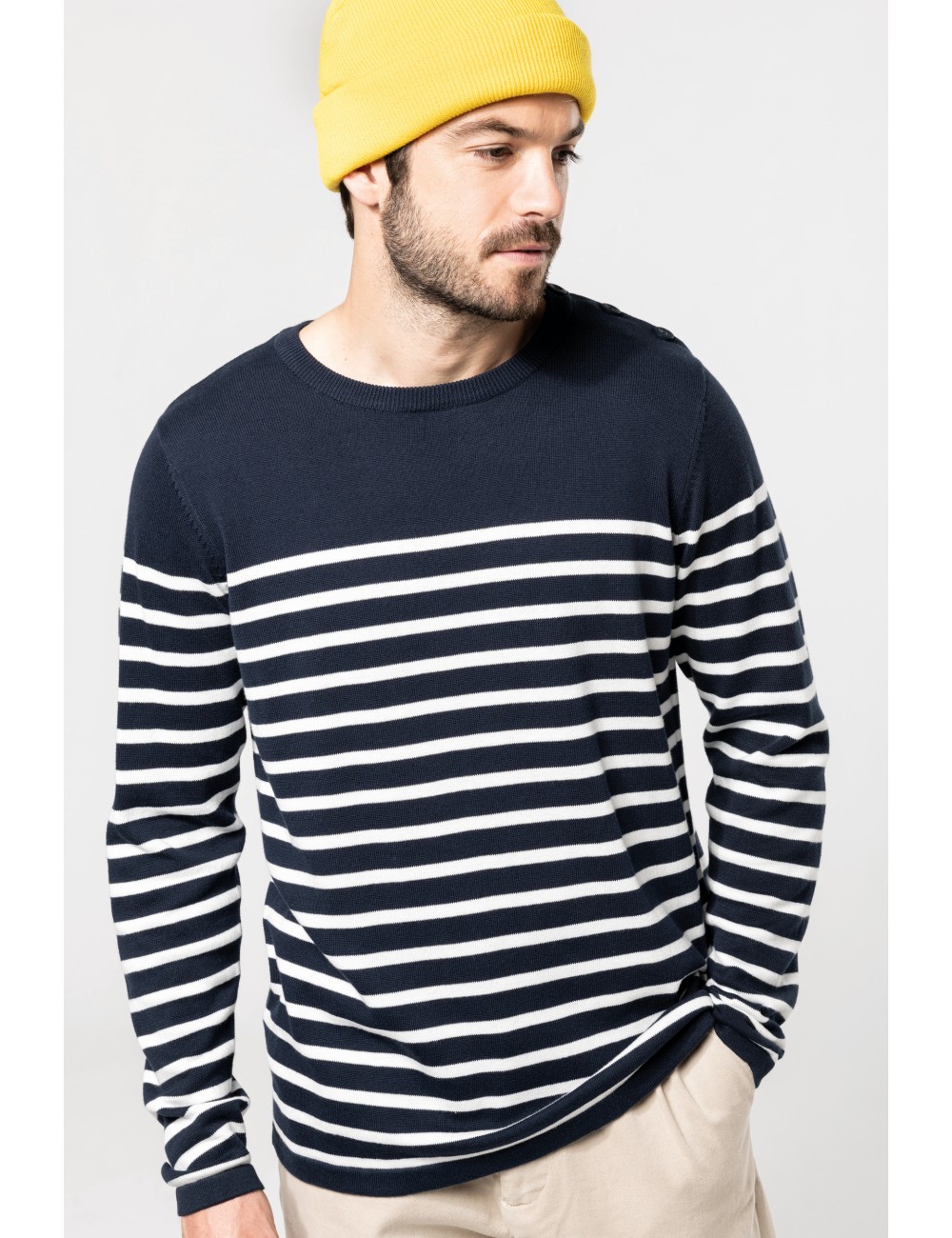 Pull marin homme