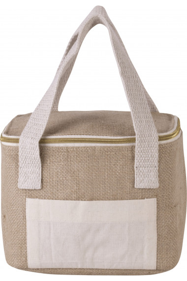 Sac isotherme en jute - petit modèle