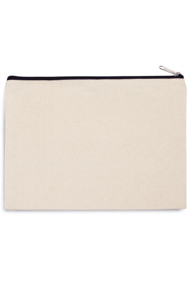 Pochette en coton canvas -...