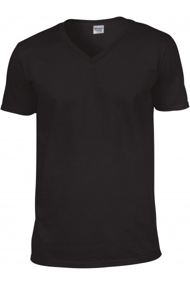 T-SHIRT HOMME COL V SOFTSTYLE