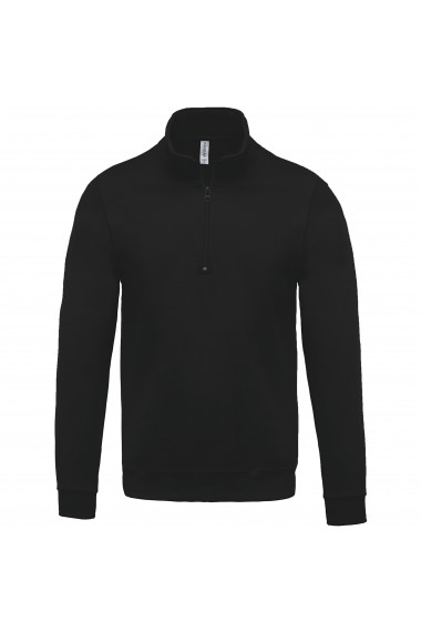 Sweat-shirt col zippé homme