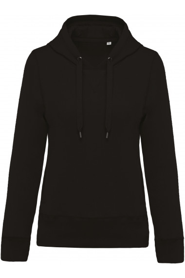 Sweat-shirt Bio capuche femme