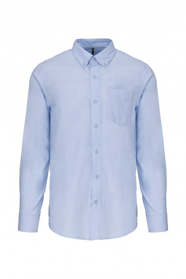 Chemise oxford manches longues