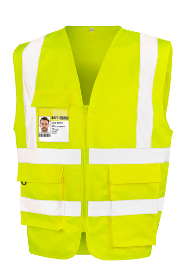 Gilet de sécurité zippé