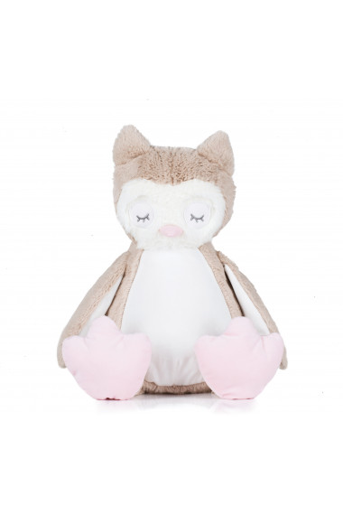 Peluche zippée Chouette